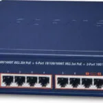Planet GS-4210-8HP2S Managed L2 PoE++ Switch με 8 Θύρες Gigabit (1Gbps) Ethernet και 2 SFP Θύρες