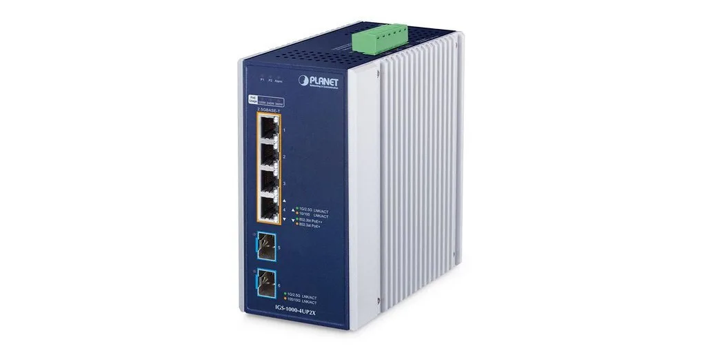 Planet IGS-1000-4UP2X Managed L2 PoE++ Switch με 4 Θύρες Gigabit (1Gbps) Ethernet Planet IGS-1000-4UP2X Managed L2 PoE++ Switch με 4 Θύρες Gigabit (1Gbps) Ethernet - Image 1