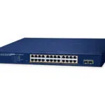 Planet Technology GS-2210-24P2S Unmanaged L2 PoE+ Switch με 24 Θύρες Gigabit (1Gbps) Ethernet