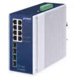 Planet Technology IGS-1000-8T4X Managed L2 PoE Switch με 8 Θύρες Gigabit (1Gbps) Ethernet και 4 SFP Θύρες