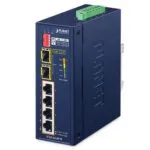 Planet Technology Unmanaged L2 PoE+ Switch με 4 Θύρες Gigabit (1Gbps) Ethernet και 2 SFP Θύρες