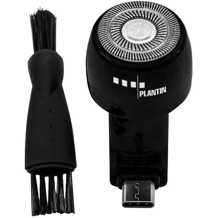 Plantin Ξυριστική Μηχανή Tαξιδιού USB-C σε Μαύρο Χρώμα Plantin Ξυριστική Μηχανή Tαξιδιού USB-C σε Μαύρο Χρώμα - Image 1