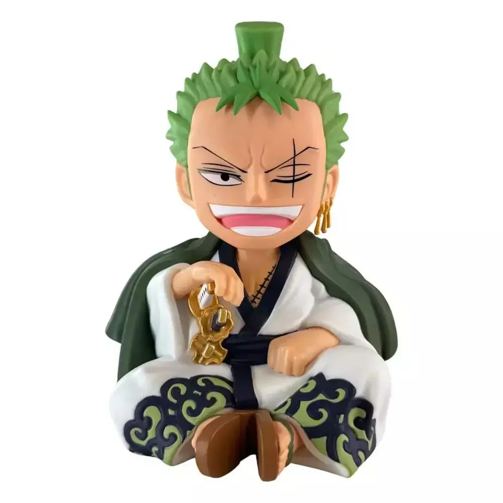 Plastoy Salvadanaio One Piece Roronoa Zoro Zorojuro Plastoy Salvadanaio One Piece Roronoa Zoro Zorojuro - Image 1