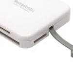 PNY AXP 724 Card Reader USB 2.0 για SD/microSD/MemoryStick/CompactFlash/xD Λευκό