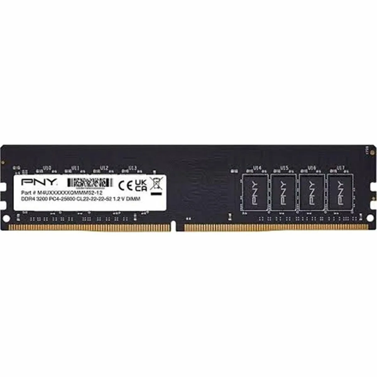 PNY DDR4 με Module 1x32GB και Ταχύτητα 3200 για Desktop MD32GSD43200-SI PNY DDR4 με Module 1x32GB και Ταχύτητα 3200 για Desktop MD32GSD43200-SI - Image 1