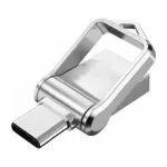 PNY Duo Link V3 2.0TB USB 2.0 Stick Ασημί