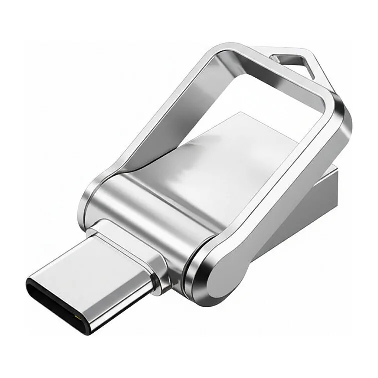 PNY Duo Link V3 2.0TB USB 2.0 Stick Ασημί PNY Duo Link V3 2.0TB USB 2.0 Stick Ασημί - Image 1