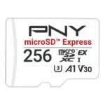 PNY microSDXC 256GB U3 V30 A1 UHS-I 890MB/s με αντάπτορα