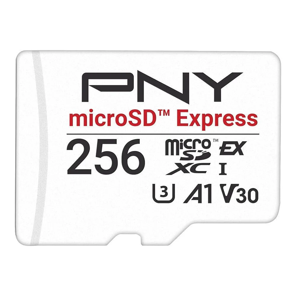 PNY microSDXC 256GB U3 V30 A1 UHS-I 890MB/s με αντάπτορα PNY microSDXC 256GB U3 V30 A1 UHS-I 890MB/s με αντάπτορα - Image 1