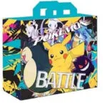 Pokemon Pikachu Battle Υφασμάτινη Τσάντα για Ψώνια MERCH09188