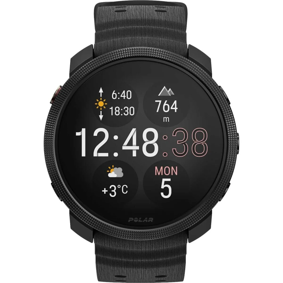 Polar Vantage M3 45mm Αδιάβροχο Smartwatch με Παλμογράφο (Μαύρο) Polar Vantage M3 45mm Αδιάβροχο Smartwatch με Παλμογράφο (Μαύρο) - Image 1