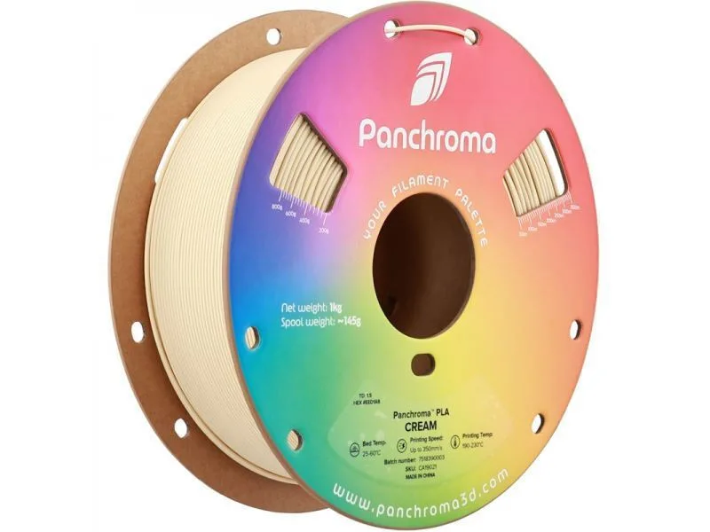 Polymaker PLA 3D Printer Filament 1.75mm Cream 1kg CA19021 1τμχ (Spool) Polymaker PLA 3D Printer Filament 1.75mm Cream 1kg CA19021 1τμχ (Spool) - Image 1