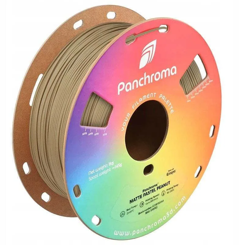 Polymaker PLA 3D Printer Filament 1.75mm Pastel Peanut 1kg Polymaker PLA 3D Printer Filament 1.75mm Pastel Peanut 1kg - Image 1