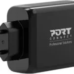 Port Designs Φορτιστής Χωρίς Καλώδιο GaN με Θύρα USB-A και 3 Θύρες USB-C 120W Power Delivery Μαύρος