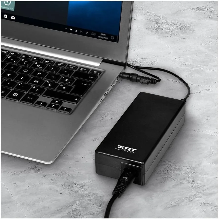 Port Designs Φορτιστής Laptop 65W για Acer / Toshiba με Αποσπώμενο Καλώδιο Τροφοδοσίας και με σετ βυσμάτων 900093-ACTO Port Designs Φορτιστής Laptop 65W για Acer / Toshiba με Αποσπώμενο Καλώδιο Τροφοδοσίας και με σετ βυσμάτων 900093-ACTO - Image 1