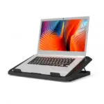 Port Designs Cooler Pro Cooling Pad για Laptop έως 17" με 2 Ανεμιστήρες