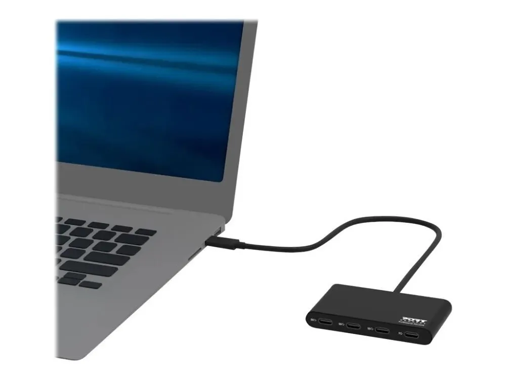 Port Designs Hub 3 Θυρών USB 2.0 με σύνδεση USB-C 900147 Port Designs Hub 3 Θυρών USB 2.0 με σύνδεση USB-C 900147 - Image 1
