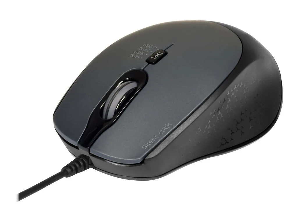 Port Designs Office Pro Silent Ενσύρματο Ποντίκι Μαύρο Port Designs Office Pro Silent Ενσύρματο Ποντίκι Μαύρο - Image 1