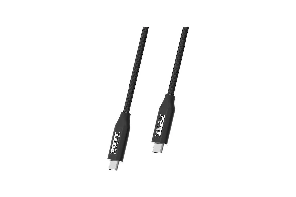 Port Designs USB 3.2 Video Cable USB-C male - USB-C 100W PD Χρυσό 2m Port Designs USB 3.2 Video Cable USB-C male - USB-C 100W PD Χρυσό 2m - Image 1