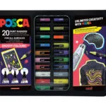 Posca Ανεξίτηλοι Μαρκαδόροι 3mm Σετ 20 χρώματα GROOVY01