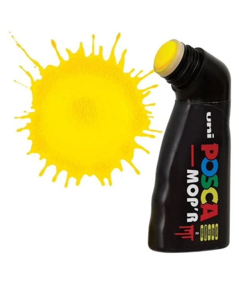 Posca Ανεξίτηλος Μαρκαδόρος Yellow 2 Κιτρινο Posca Ανεξίτηλος Μαρκαδόρος Yellow 2 Κιτρινο - Image 1