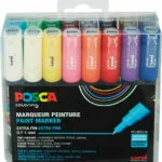 Posca PC-1MC Ανεξίτηλοι Μαρκαδόροι 1mm Σετ 16 χρώματα 401635