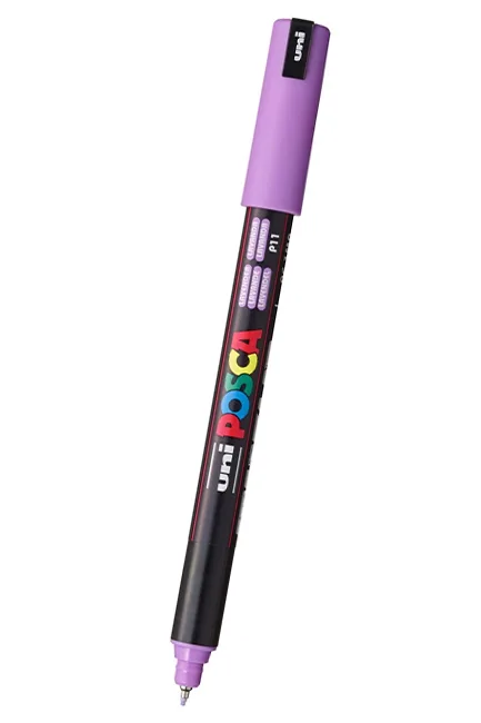 Posca PC-1MR Μαρκαδόρος Σχεδίου Lavender 0.7mm PC-1MR/P11 Posca PC-1MR Μαρκαδόρος Σχεδίου Lavender 0.7mm PC-1MR/P11 - Image 1