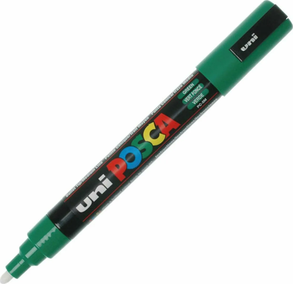 Posca PC-5M Μαρκαδόρος Σχεδίου Green 2.5mm PC-5M/6 Posca PC-5M Μαρκαδόρος Σχεδίου Green 2.5mm PC-5M/6 - Image 1