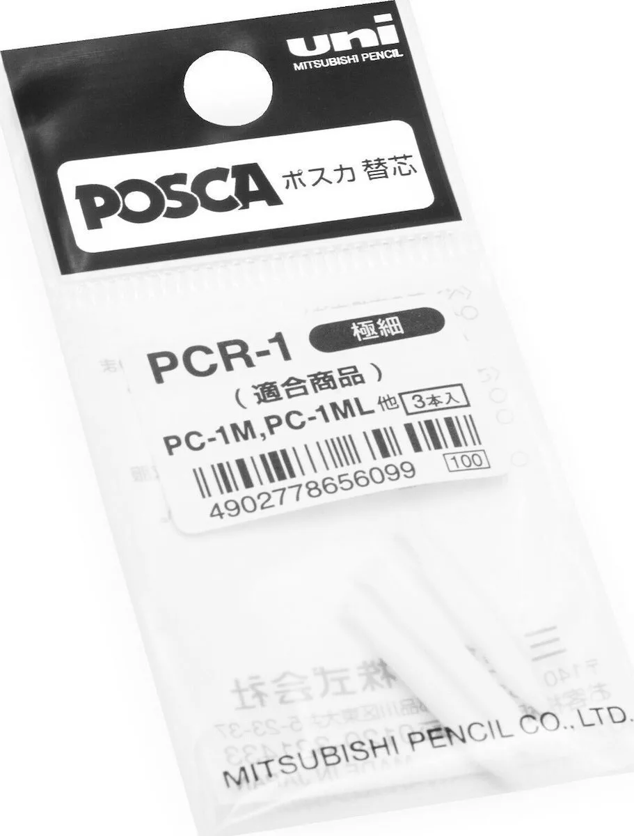 Posca Posca Μαρκαδόρος Uni Pc-1mc Ανταλλακτικές Μύτες 3x Posca Posca Μαρκαδόρος Uni Pc-1mc Ανταλλακτικές Μύτες 3x - Image 1
