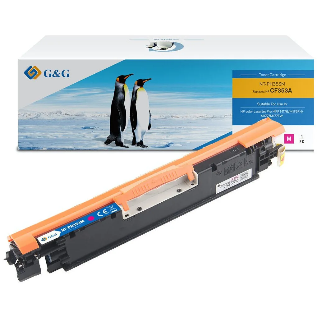 Premium Toner G&g 1k Hp 130a Magenta Cf353a Hp130a Premium Toner G&g 1k Hp 130a Magenta Cf353a Hp130a - Image 1