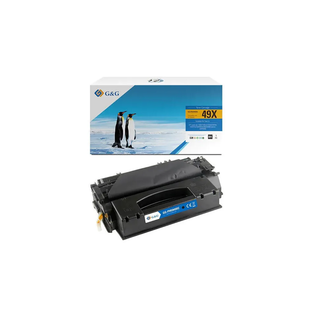 Premium Toner G&g 7k Hp 49x Black Q5949x Hp49x Premium Toner G&g 7k Hp 49x Black Q5949x Hp49x - Image 1