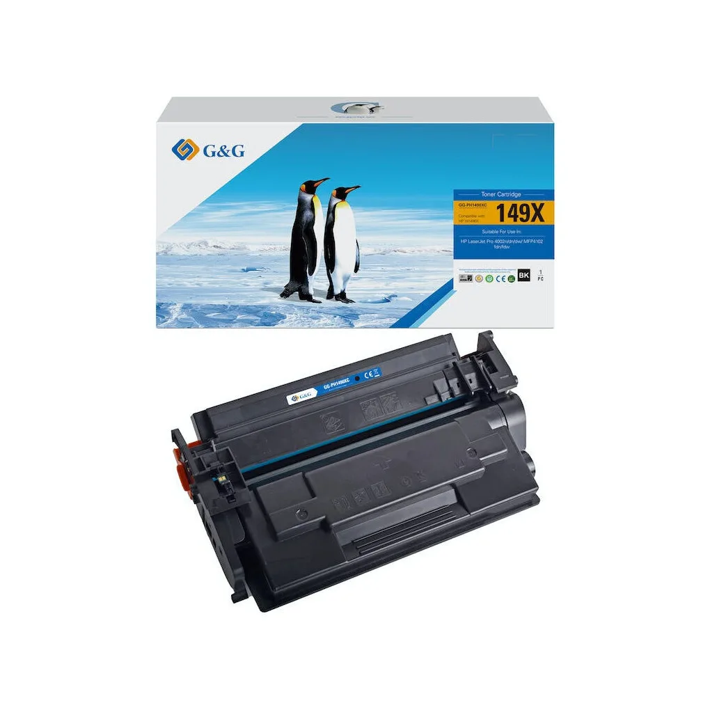 Premium Toner G&g 9.5k Hp 149x Black W1490x Hp149x Premium Toner G&g 9.5k Hp 149x Black W1490x Hp149x - Image 1