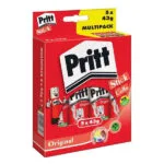 Pritt Κόλλα Stick 43gr 5τμχ Διάφανη