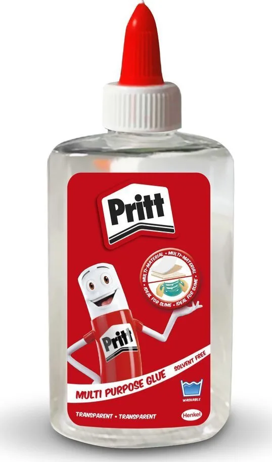 Pritt Υγρή Κόλλα Γενικής Χρήσης 145gr Διάφανη Pritt Υγρή Κόλλα Γενικής Χρήσης 145gr Διάφανη - Image 1