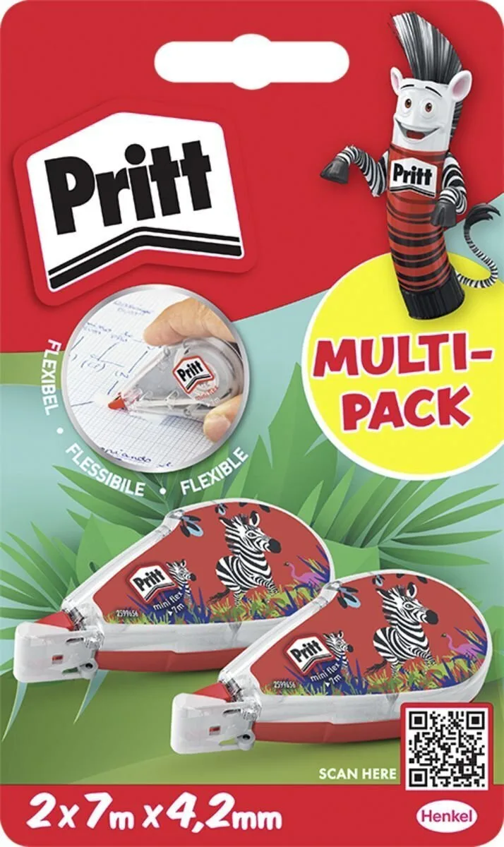 Pritt Mini Διορθωτική Ταινία 2τμχ Pritt Mini Διορθωτική Ταινία 2τμχ - Image 1