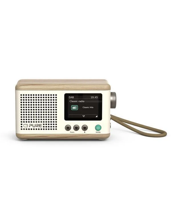 Pure Classic Mini Ραδιοφωνάκι DAB+ με Bluetooth Λευκό Pure Classic Mini Ραδιοφωνάκι DAB+ με Bluetooth Λευκό - Image 1