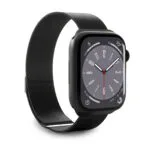 Puro Λουράκι Ανοξείδωτο Ατσάλι Μαύρο (Apple Watch 42/44/45mm)