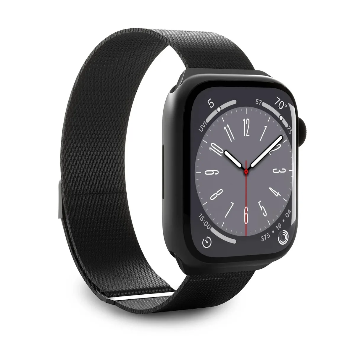 Puro Λουράκι Ανοξείδωτο Ατσάλι Μαύρο (Apple Watch 42/44/45mm) Puro Λουράκι Ανοξείδωτο Ατσάλι Μαύρο (Apple Watch 42/44/45mm) - Image 1