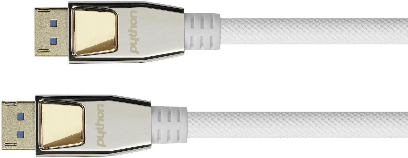 Python Cable DisplayPort male - 3m Λευκό (DP20-PY030W) Python Cable DisplayPort male - 3m Λευκό (DP20-PY030W) - Image 1