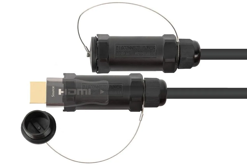Python Cable HDMI male - HDMI male 10m Γκρι AOC-HP2010 Python Cable HDMI male - HDMI male 10m Γκρι AOC-HP2010 - Image 1