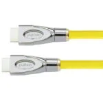 Python HDMI 2.0 Premium High Speed 4K 60Hz HDR Flat Cable HDMI male - HDMI male 30m Κίτρινο GC-M0035