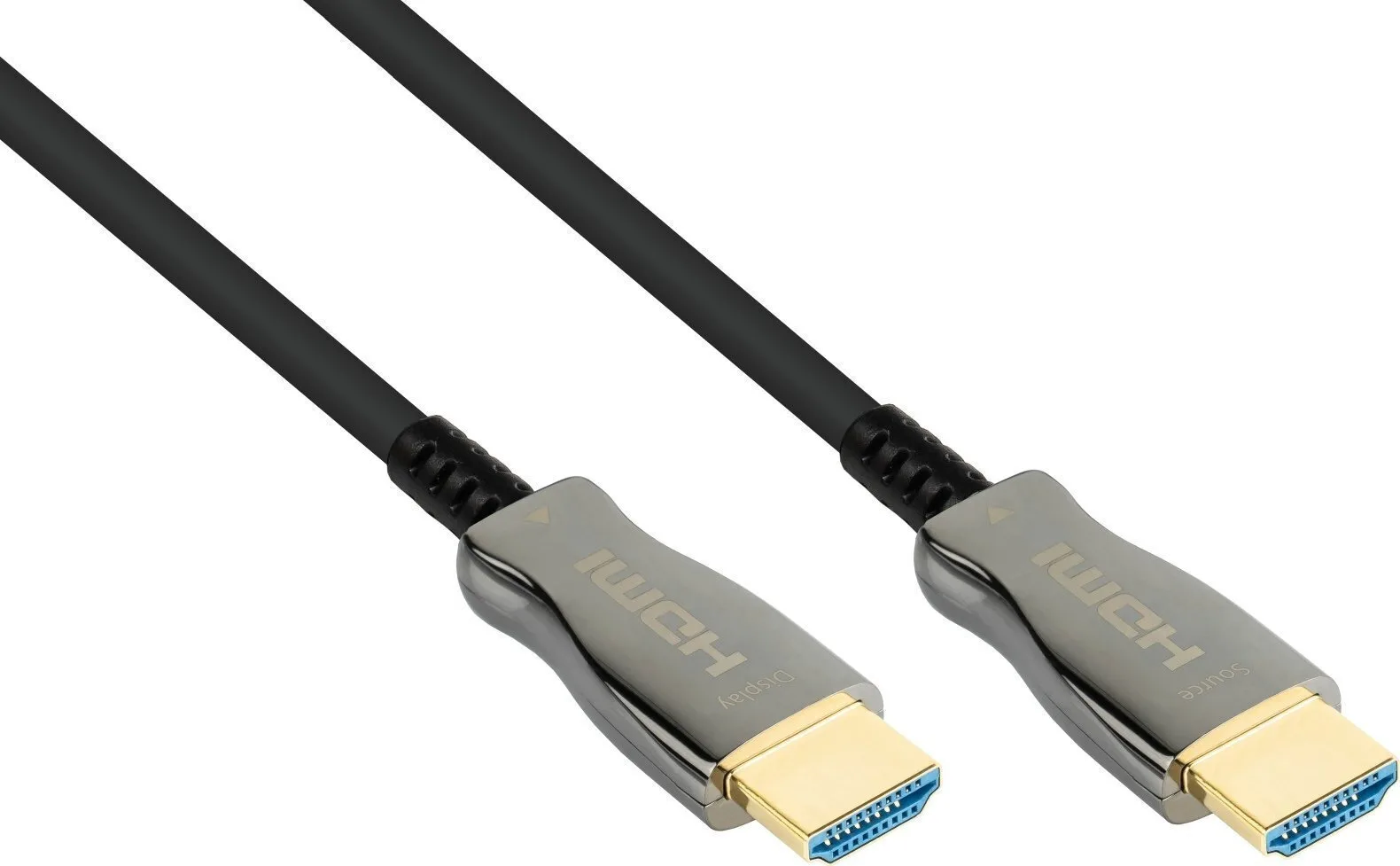 Python HDMI 2.1 Ultra High Speed 48Gbps 4K 120Hz HDR VRR Cable HDMI male - HDMI male 15m Μαύρο AOC-H21015 Python HDMI 2.1 Ultra High Speed 48Gbps 4K 120Hz HDR VRR Cable HDMI male - HDMI male 15m Μαύρο AOC-H21015 - Image 1