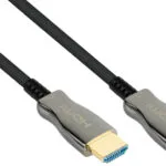 Python HDMI 2.1 Ultra High Speed 48Gbps 4K 120Hz HDR VRR Cable HDMI male - HDMI male 20m Μαύρο AOC-H21020