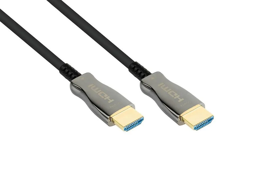 Python HDMI 2.1 Ultra High Speed 48Gbps 4K 120Hz HDR VRR Cable HDMI male - HDMI male 5m Μαύρο AOC-H21005 Python HDMI 2.1 Ultra High Speed 48Gbps 4K 120Hz HDR VRR Cable HDMI male - HDMI male 5m Μαύρο AOC-H21005 - Image 1