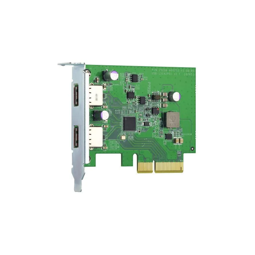 QNap Κάρτα PCIe σε 2 θύρες USB 3.2 QXP-10G2U3A QNap Κάρτα PCIe σε 2 θύρες USB 3.2 QXP-10G2U3A - Image 1