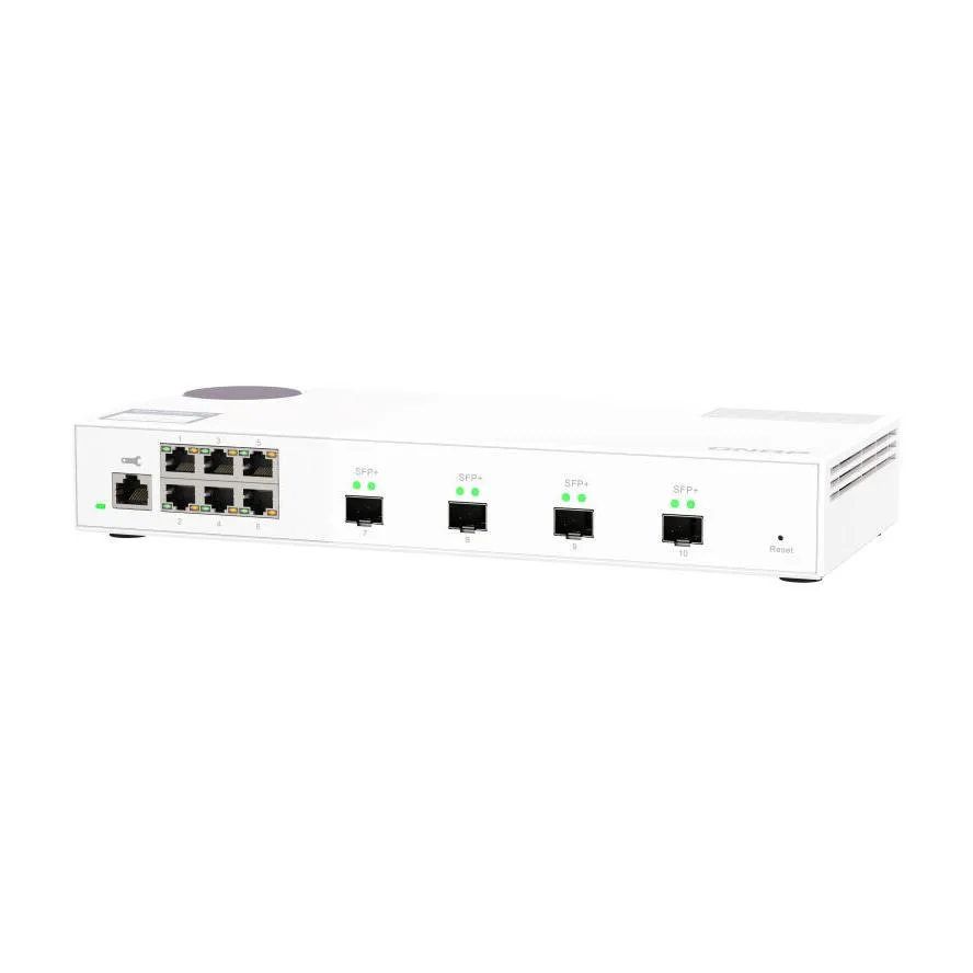 QNap QSW-M2106-4S Managed L2 Switch με 6 Θύρες Ethernet και 4 SFP Θύρες QNap QSW-M2106-4S Managed L2 Switch με 6 Θύρες Ethernet και 4 SFP Θύρες - Image 1