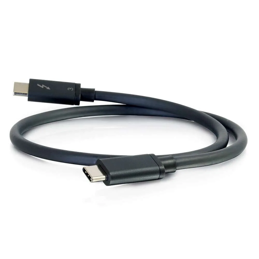 QNap Thunderbolt 3 Cable 1.5m (CAB-TBT315M-40G) QNap Thunderbolt 3 Cable 1.5m (CAB-TBT315M-40G) - Image 1