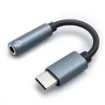 Qoltec Adapter Usb-c To 3.5mm Jack 10cm Aluminium