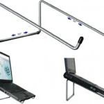 R-Go Tools Steel Basic Βάση για Laptop έως 22" Ασημί