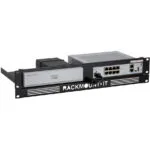 Rackmount.IT RM-CI-T8 Patch Panel για Rack 1U 19" για Cisco Firepower 1010 / ASA 5506-X Μαύρο